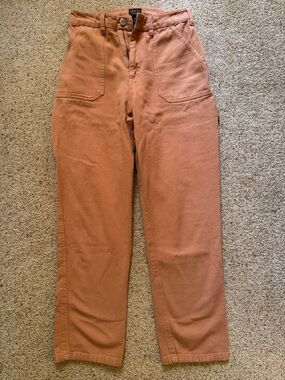 RVCA Peach-Toned High-Rise Pants